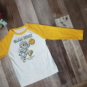 365Kids from Garanimals Size 5 Slam Dunk Superstar Fast Break Ninja Graphic Tee